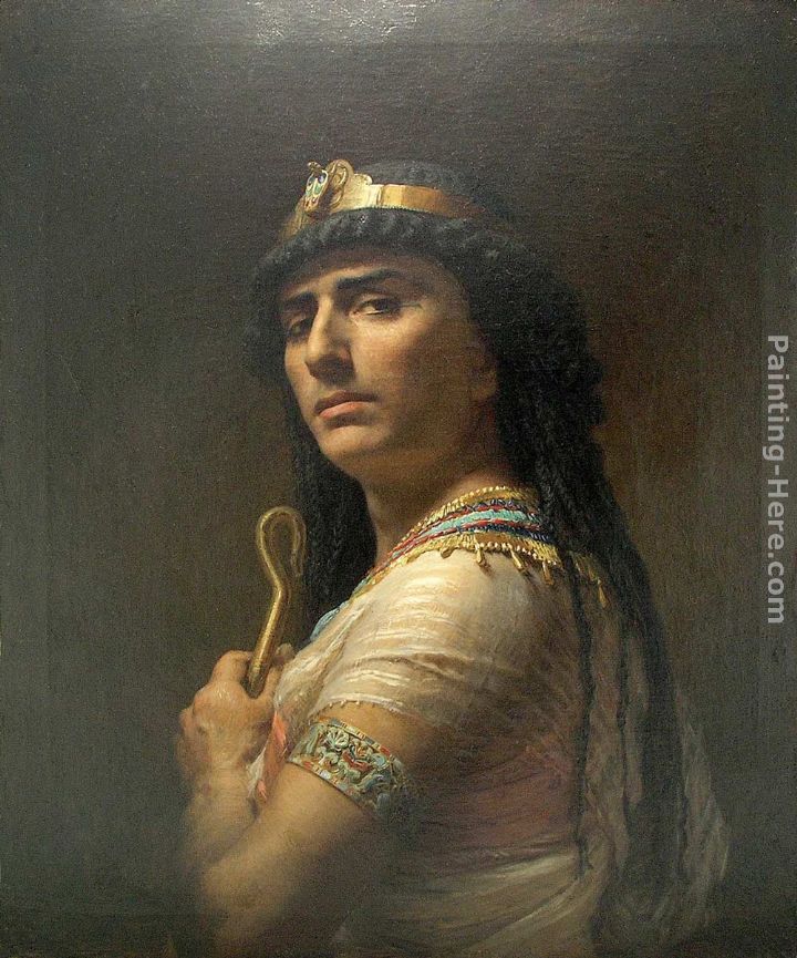 King David painting - Frederick Arthur Bridgman King David art painting